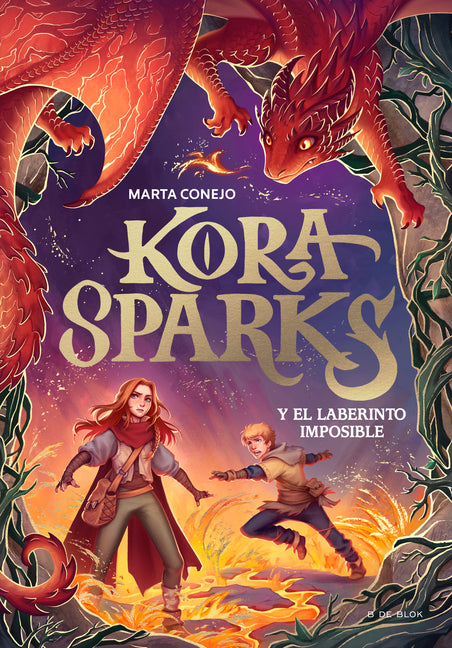 Book cover for Kora Sparks Y El Laberinto Imposible / Kora Sparks and the Impossible Labyrinth