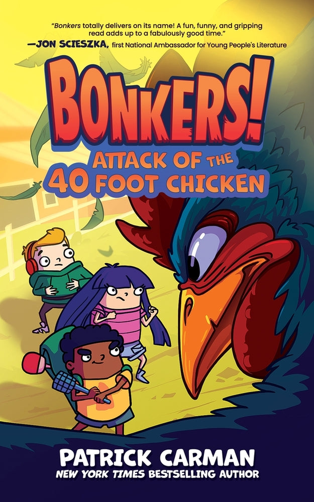Book cover for Attack of the Forty-Foot Chicken