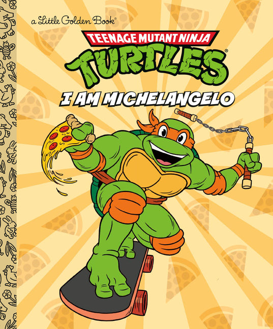 Book cover for I Am Michelangelo (Teenage Mutant Ninja Turtles)