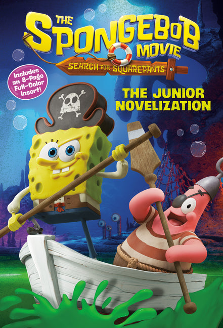 Book cover for Spongebob Movie: Search for Squarepants: The Junior Novelization
