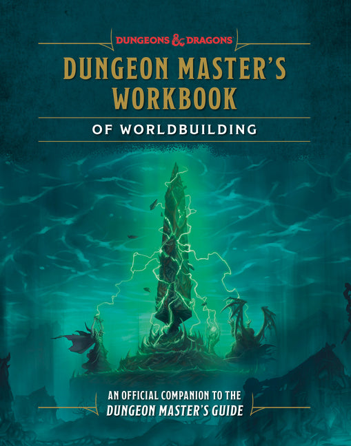 Book cover for Dungeon Master's Workbook of Worldbuilding (Dungeons & Dragons): An Official Companion to the Dungeon Master's Guide