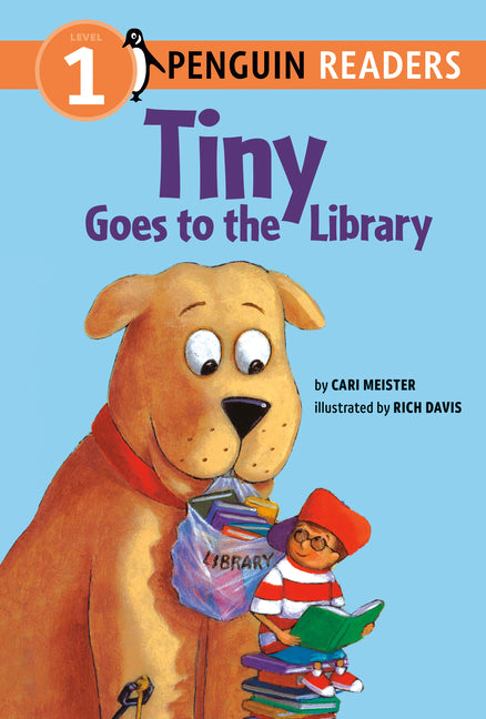 Book cover for Tiny Goes to the Library