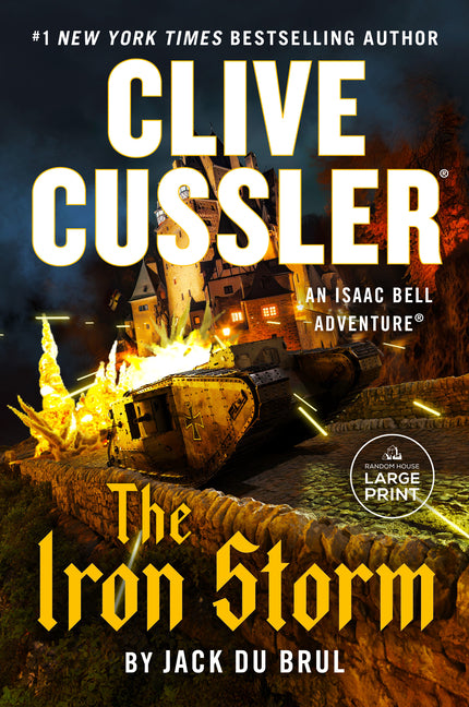 Book cover for Clive Cussler the Iron Storm