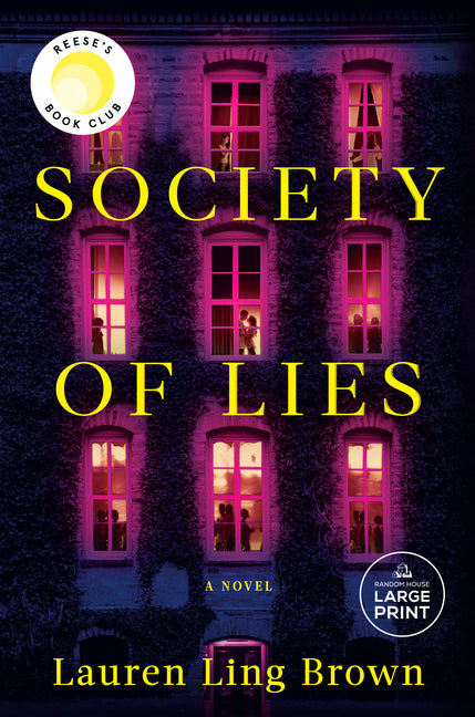 Book cover for Society of Lies: Reese's Book Club