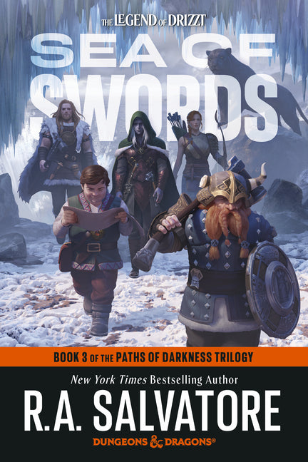 Book cover for Sea of Swords: Dungeons & Dragons: Book 3 of the Paths of Darkness Trilogy