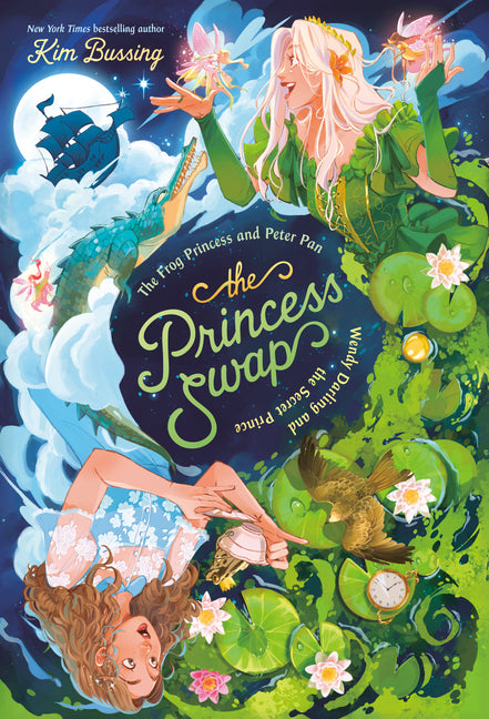 Book cover for Frog Princess and Peter Pan (Or, Wendy Darling and the Secret Prince)