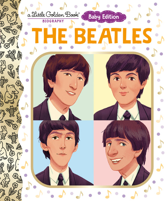 Book cover for Beatles: Baby Edition (a Little Golden Book Biography)