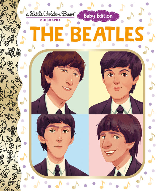 Book cover for Beatles: Baby Edition (a Little Golden Book Biography)