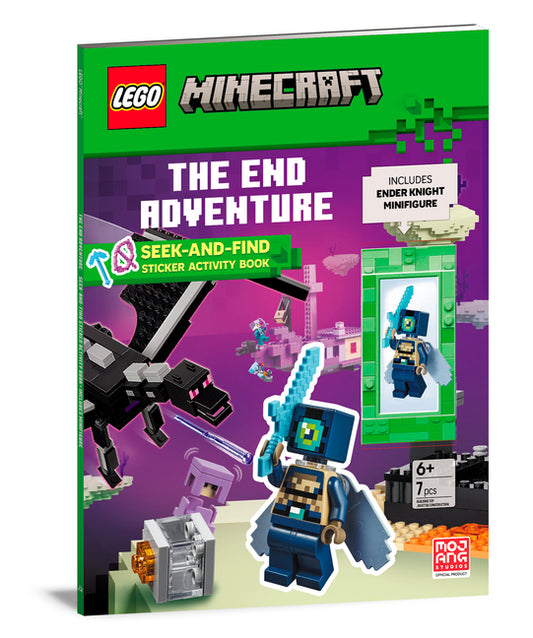 Book cover for End Adventure (Lego Minecraft): A Seek & Find Activity Book