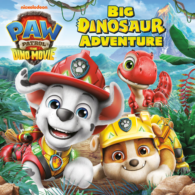 Book cover for Big Dinosaur Adventure (Paw Patrol: The Dino Movie)