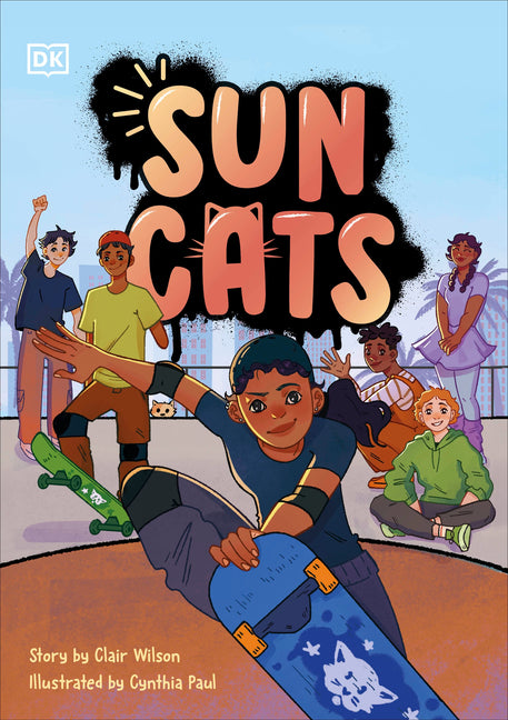 Book cover for Phonic Books Sun Cats Graphic Novel: Sounds of the Alphabet