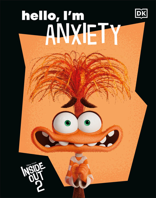 Book cover for Disney Inside Out 2 Hello, I'm Anxiety