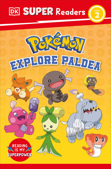 Book cover for DK Super Readers Level 2 Pokémon Explore Paldea