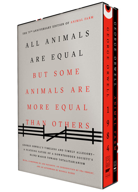 Book cover for George Orwell 2-Book Boxed Set: 1984 and Animal Farm