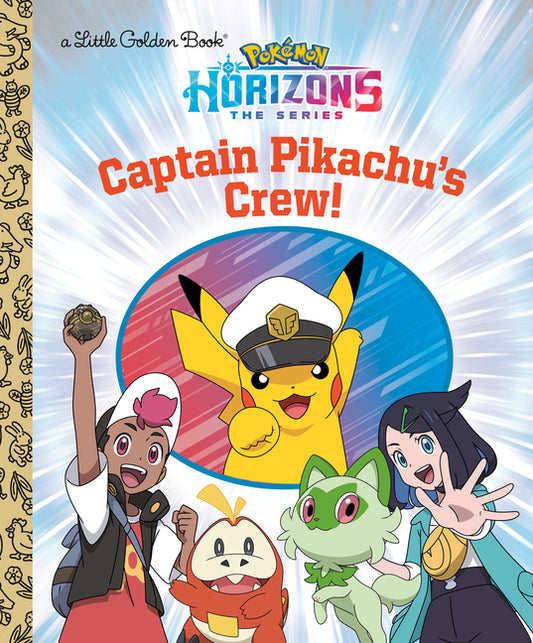 Book cover for Captain Pikachu's Crew! (Pokémon)