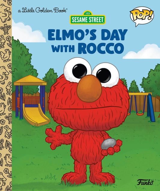 Book cover for Elmo's Day with Rocco (Funko Pop!)