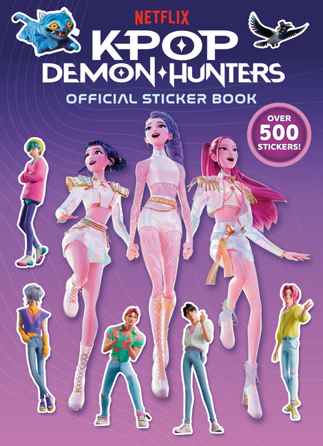 Book cover for Kpop Demon Hunters: Official Sticker Book
