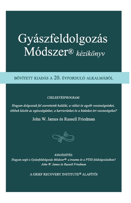 Book cover for Gyászfeldolgozás Módszer(R) kézikönyv