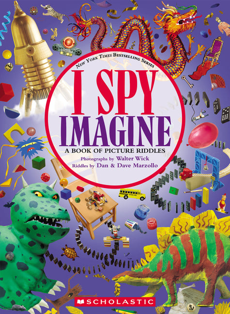 Book cover for I Spy Imagine