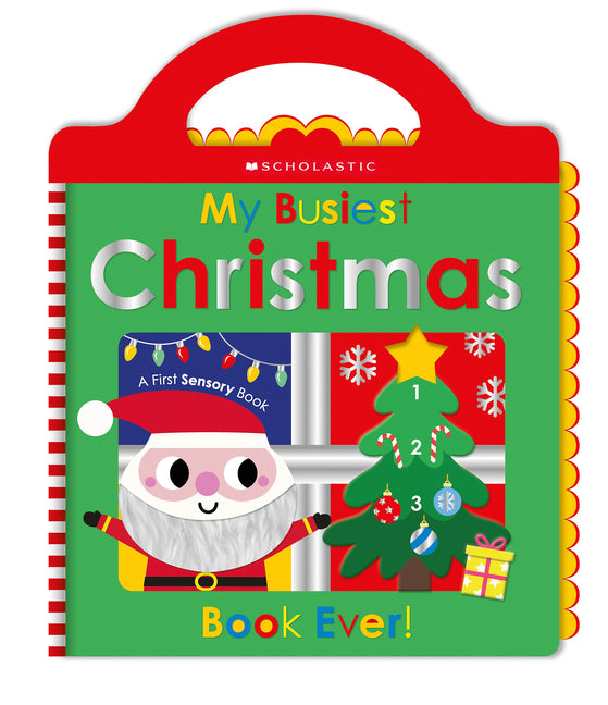 Book cover for My Busiest Christmas Book Ever!: Scholastic Early Learners