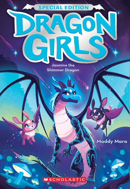 Book cover for Jasmine the Shimmer Dragon (Dragon Girls Special Edition #2)