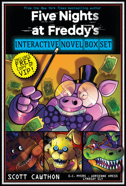 Book cover for Five Nights at Freddy's Interactive Novel Box Set