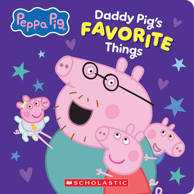 Book cover for Daddy Pig's Favorite Things (Peppa Pig Board Book)
