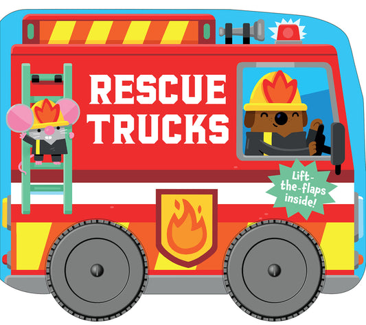 Book cover for Spin & Lift: Rescue Trucks