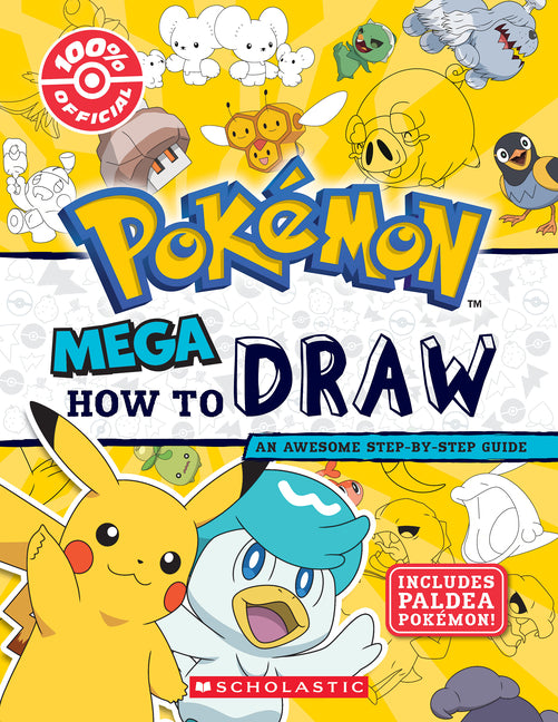 Book cover for Mega How to Draw (Pokémon)