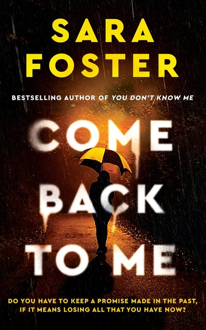Book cover for Come Back to Me
