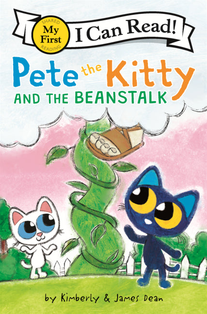 Book cover for Pete the Kitty and the Beanstalk