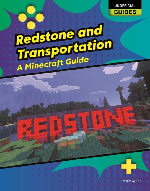 Book cover for Redstone and Transportation: A Minecraft Guide