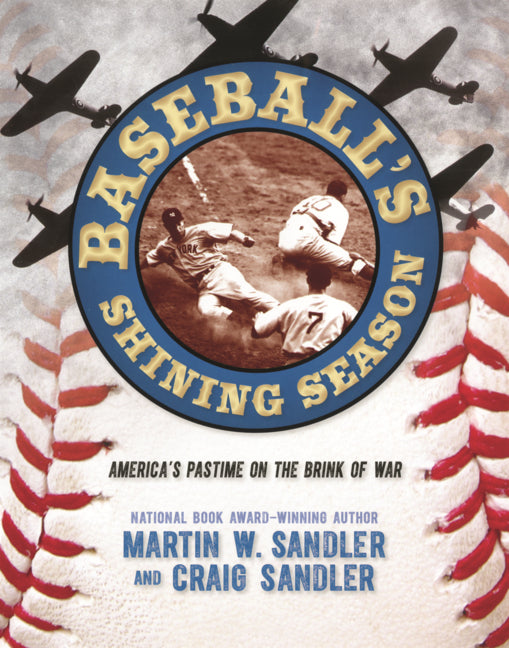 Book cover for Baseball's Shining Season: America's Pastime on the Brink of War