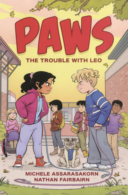 Book cover for Trouble with Leo