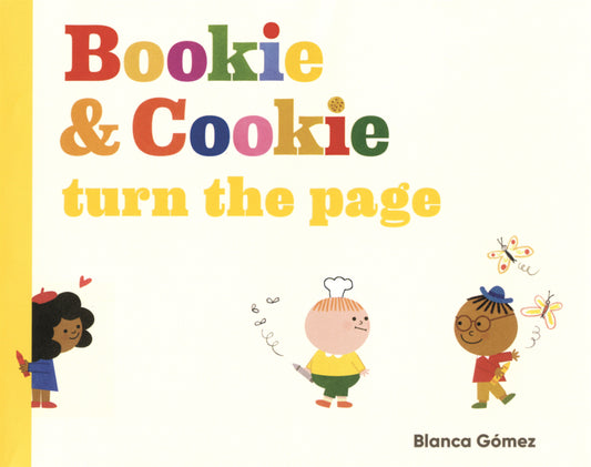 Book cover for Bookie & Cookie Turn the Page