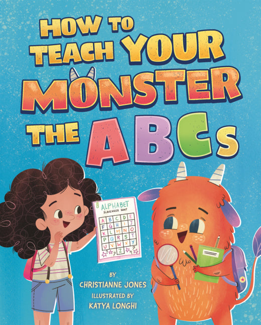 Book cover for How to Teach Your Monster the ABCs