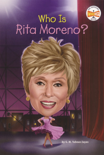 Book cover for Who Is Rita Moreno?