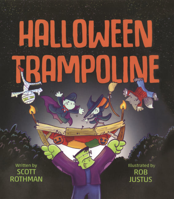 Book cover for Halloween Trampoline