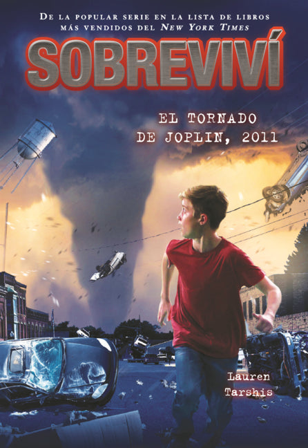 Book cover for Sobreviví El Tornado de Joplin, 2011 (I Survived the Joplin Tornado, 2011