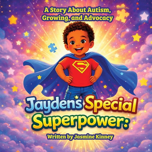 Book cover for Jayden's Special Superpower: A Story About Autism, Growing, and Advocacy