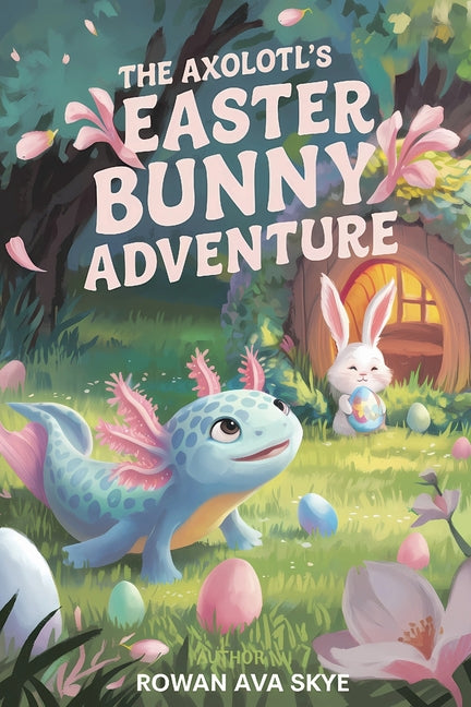 Book cover for Axolotl's Easter Bunny Adventure