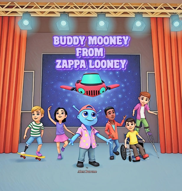 Book cover for Buddy Mooney from Zappa Looney