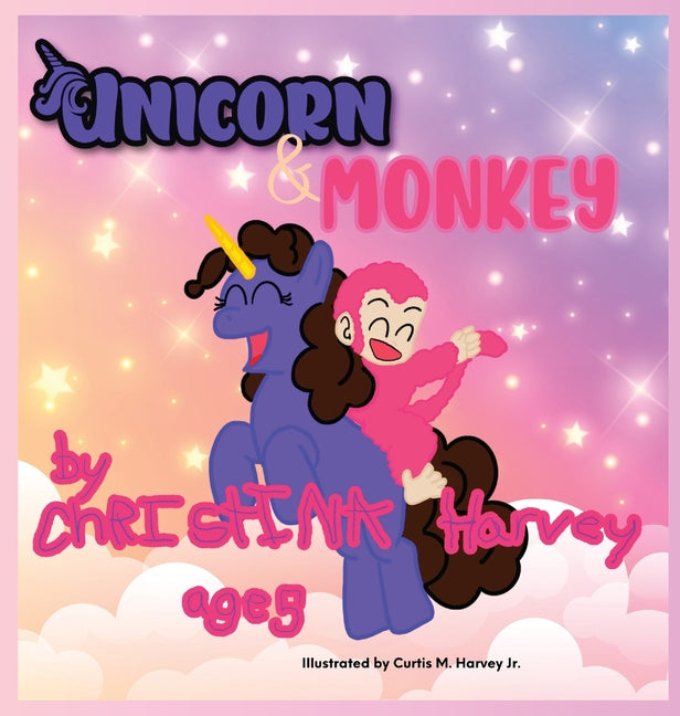 Book cover for Unicorn & Monkey