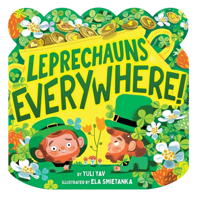 Book cover for Leprechauns Everywhere!