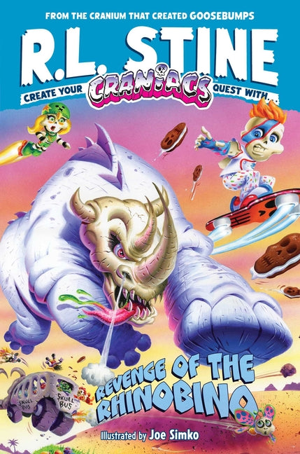 Book cover for Revenge of the Rhinobino