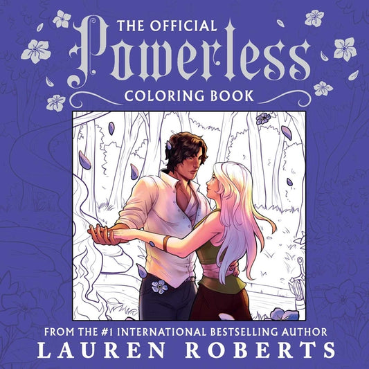 Book cover for Official Powerless Coloring Book