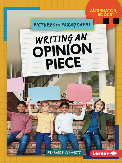 Book cover for Writing an Opinion Piece