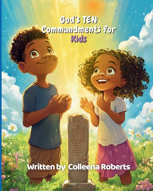 Book cover for God's Ten Commandments for Kids