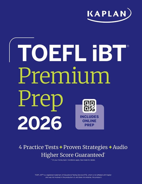 Book cover for TOEFL IBT Premium Plus 2026