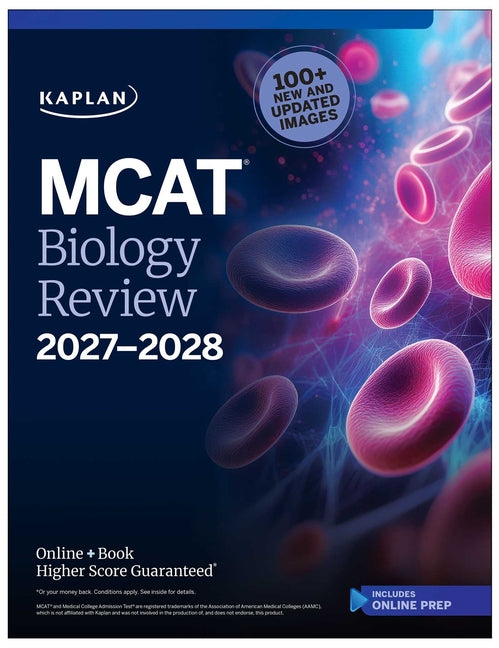 Book cover for MCAT Biology Review 2027-2028: Online + Book